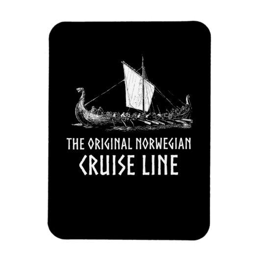 バイキング船クルーズラインオディンアンドヴァルハラ マグネット (縦)