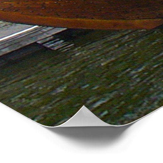 バイキング船グリーンベイ港,ウィスコンシン ポスター (角)