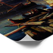 バイキング船ザリバーテムズエバーハルドスコスター ポスター (角)