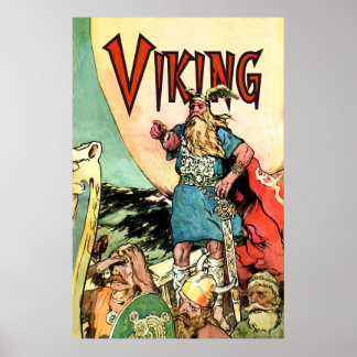 バイキング船トールNorseman Warriors Norse ポスター