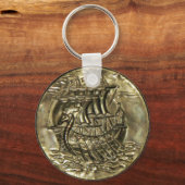 バイキング船 キーホルダー (正面)