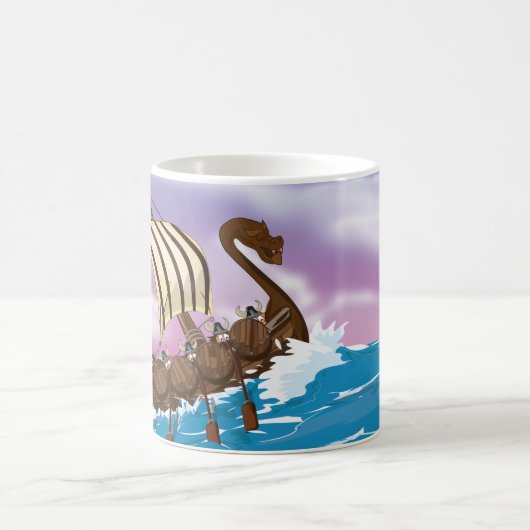 バイキング船 コーヒーマグカップ (中央)