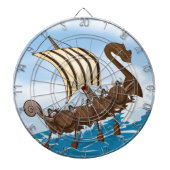 バイキング船 ダーツボード (正面)