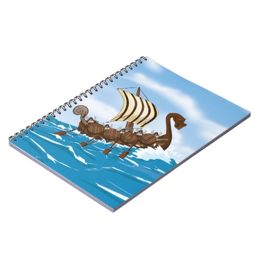 バイキング船 ノートブック (左側)