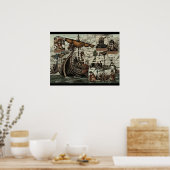 バイキング船 ポスター (キッチン)