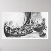 バイキング船 ポスター (正面)