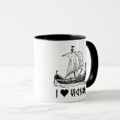 バイキング船 マグカップ (正面右)