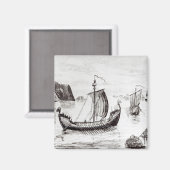 バイキング船 マグネット (正面/裏面)