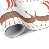 バイキング船 ラッピングペーパー (ロールコーナー)