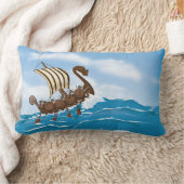 バイキング船 ランバークッション (ブランケット)