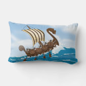 バイキング船 ランバークッション (裏面)