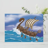 バイキング船 招待状 (スタンド正面)