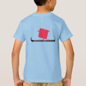 バイキング船 Tシャツ (裏面)