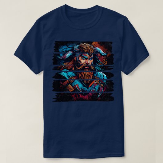 バイキング芸術 Tシャツ (デザイン正面)