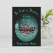 バイキング葬儀記念 サンキューカード (スタンド正面)