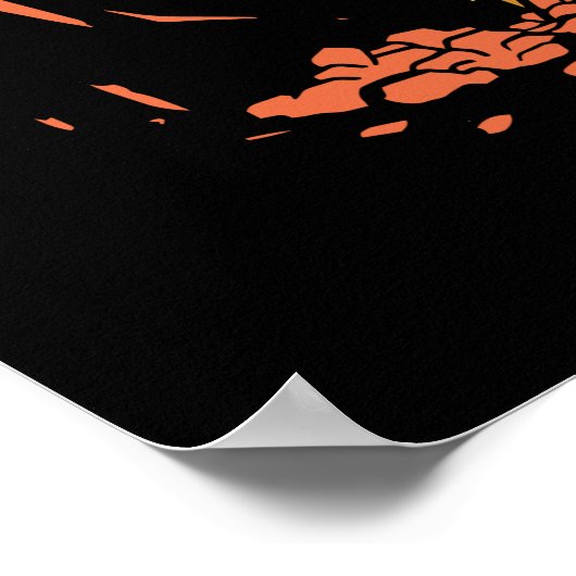 バイキング葬儀 ポスター (角)