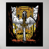 バイキング葬儀 ポスター (正面)