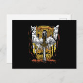 バイキング葬儀 ポストカード (正面/裏面)