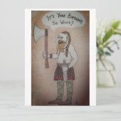 バイキング誕生日 シーズンカード (スタンド正面)