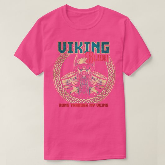 バイキング走の血9 Tシャツ (デザイン正面)