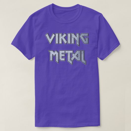 バイキング金属 Tシャツ (デザイン正面)