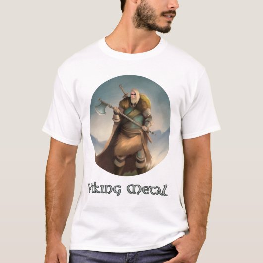 バイキング金属 Tシャツ (正面)
