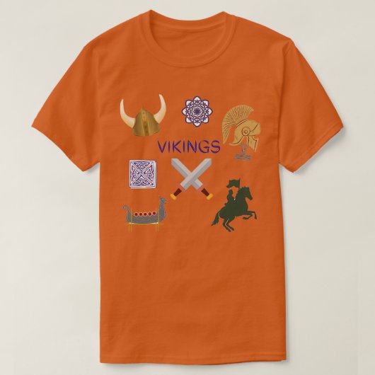 バイキング15 Tシャツ (デザイン正面)
