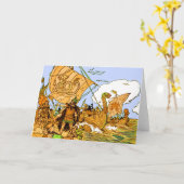 バイキング カード (黄色い花)