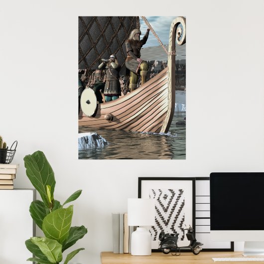 バイキング ポスター (ホームオフィス)