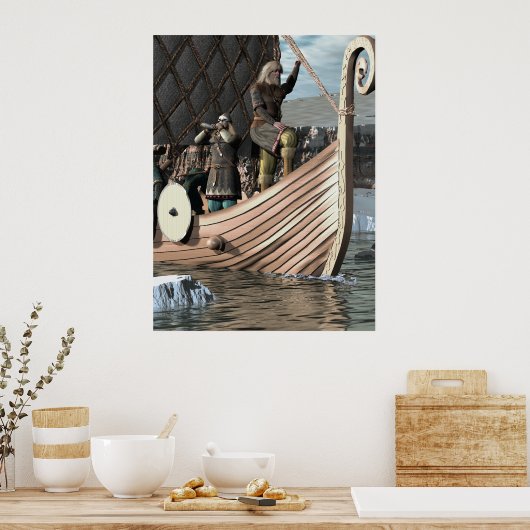 バイキング ポスター (キッチン)