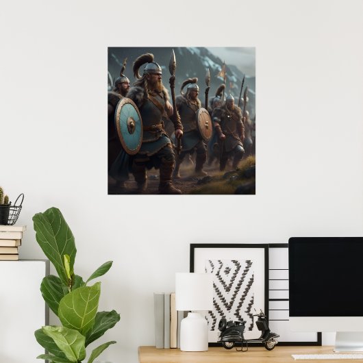 バイキング ポスター (ホームオフィス)