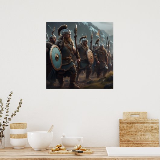 バイキング ポスター (キッチン)