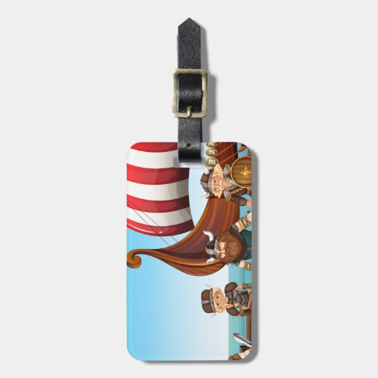 バイキング ラゲッジタグ (正面縦)