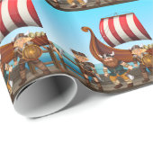 バイキング ラッピングペーパー (ロールコーナー)