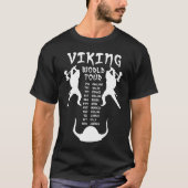 バイキング・ワールド・ツアーTシャツ フロント Tシャツ (正面)