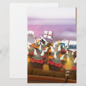 バイキング 便箋 (正面/裏面)