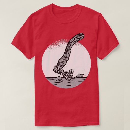 バイキングAX限定版パーフェクトギフト Tシャツ (デザイン正面)