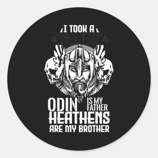 バイキングDNA戦士ノルセ神話ヴァルハラの贈り物 ラウンドシール (正面)