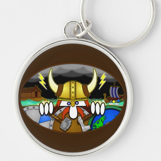 バイキングKilroy Keychain キーホルダー (正面)