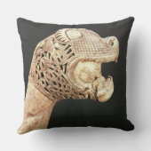 バイキングLongshipの頭首はOsebergで、見つけました、 クッション (裏面)