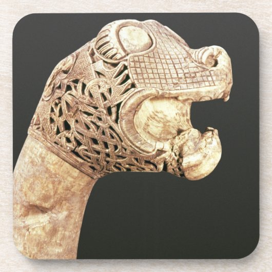 バイキングLongshipの頭首はOsebergで、見つけました、 コースター (正面)