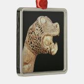 バイキングLongshipの頭首はOsebergで、見つけました、 メタルオーナメント (右)