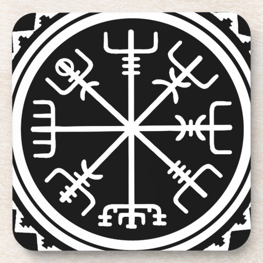バイキングVegvisrコンパス コースター (正面)