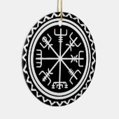 バイキングVegvisrコンパス セラミックオーナメント (右)