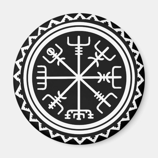 バイキングVegvisrコンパス マグネット (正面)