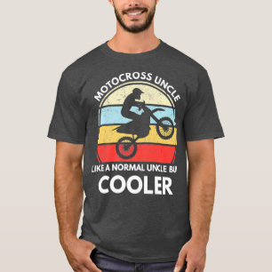 バイクおじさん 普通のおじさんだけどかっこいい Tシャツ