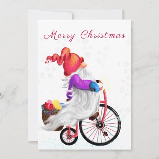 バイクおもしろいとギフトとの格言- Merry Christmas (正面)