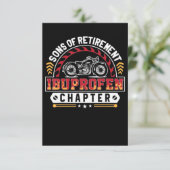 バイクおもしろいの乗り手の息子または関節炎の古い乗り手 招待状 (スタンド正面)