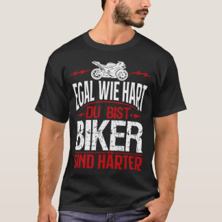 バイクおもしろいバイクもしくは自転車に乗る人のクリスマスギフト食べは私の粉 Tシャツ