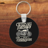 バイクおもしろいライダーラピー – バイクもしくは自転車に乗る人ギフト キーホルダー (正面)